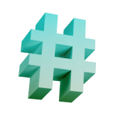 Hashtag icon