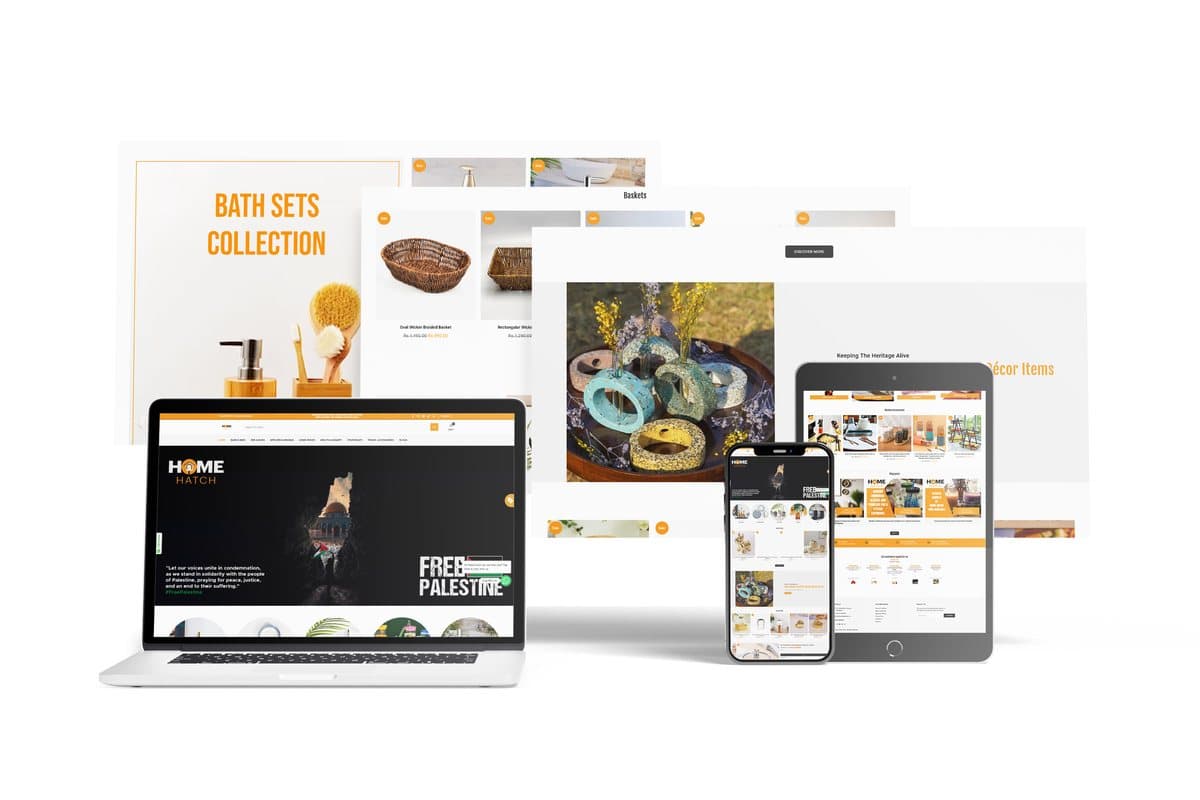 Home Hatch property website design